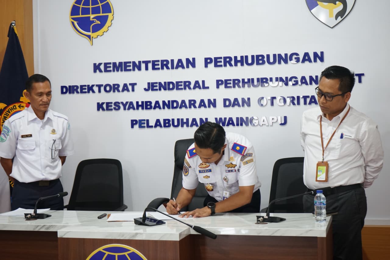 KSOP Waingapu Tindaklanjuti Kebijakan Ditjen Hubla, Perkuat Pemeriksaan Mandiri, Latihan Kondisi Darurat, dan Komitmen Integritas Keselamatan Pelayaran